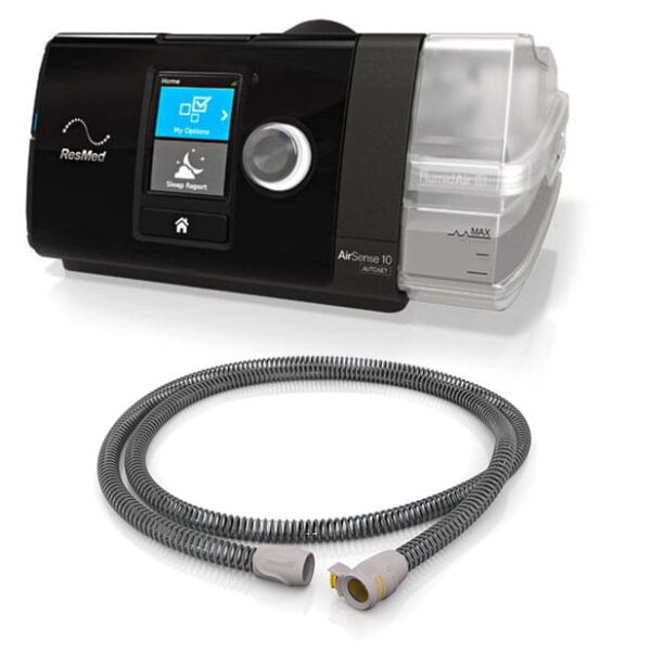 Aparat AirSense™ 10 AutoSet Card 2 Cloud z nawilżaczem i podgrzewaną rurą
